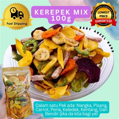 Pos Setiap Hari Halal Kerepek Buah Sayur Kering G Dried Fruits And