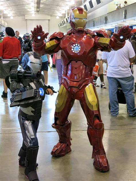 Iron Man Mark IV And Mini Warmachine Cosplay Follow Me On Facebook