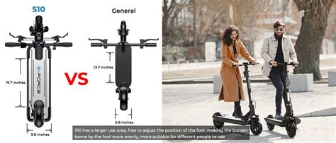 G Force S10 10 Inches Electric Scooter 500w 48v 12ah Dual Disc Brake