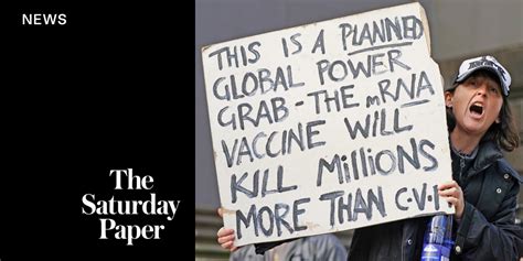 How Covid 19 Energised Conspiracy Theorists The Saturday Paper