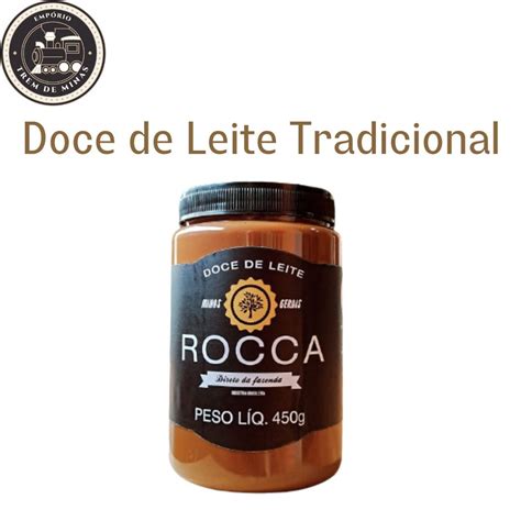 Doce De Leite Rocca Tradicional G Shopee Brasil