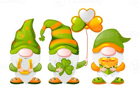 Green Irish Gnomes Happy St Patricks Day 21108057 Png