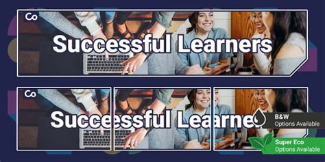 Successful Learners Display Banner Profesor Hizo Twinkl