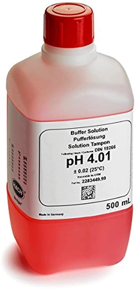 Hach Hach Buffer Solution Ph Color Coded Red Ml