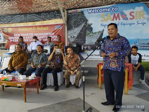 Pemkab Samosir Jalin Kerjasama Dengan Universitas Santo Thomas