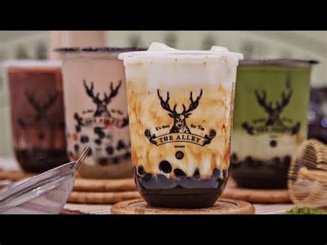 The Alley Brown Sugar Deerioca Creme Brulee Milk Tea Youtube