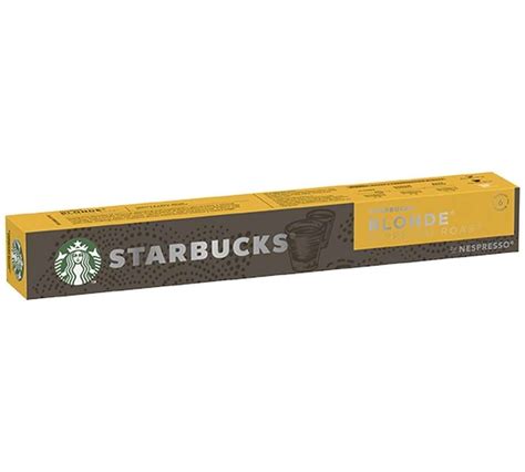 Café capsule Blonde Espresso Roast Starbucks x 10 Bam courses Courses en Ligne moins