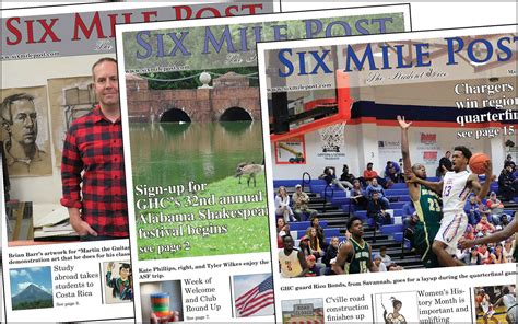 Six Mile Post Year In Review Ghc Student Newspaper Celebrates A