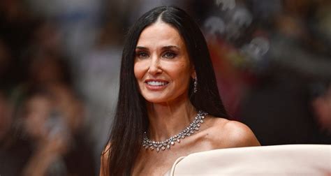 Demi Moore Stuns At The Premiere Of The Substance At The Cannes Film