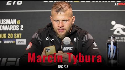 Marcin Tybura UFC 278 Full Post Fight Interview YouTube