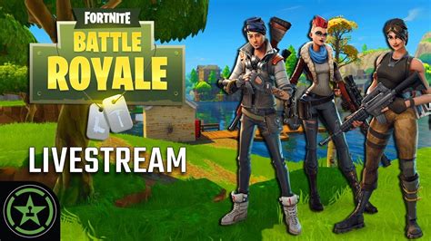 Achievement Hunter Live Stream Fortnite Battle Royale Youtube