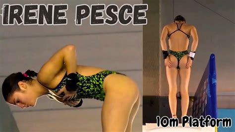 Irene Pesce TOP 5 Highlight Women Diving Sport Girl 10M