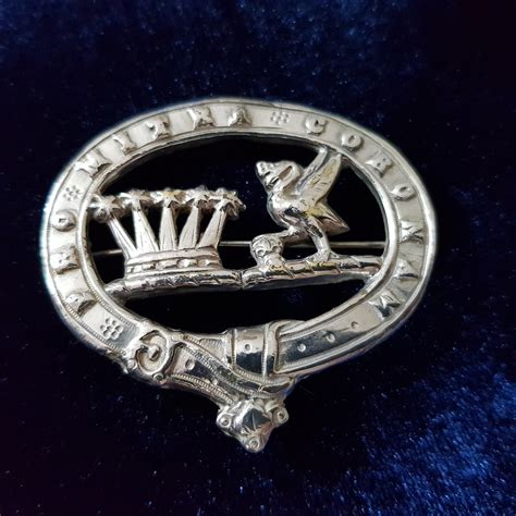 Scottish Clan Badge Or Clan Crest Antique And Original Etsy