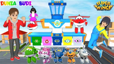 Superwings Datang Kekota Sakura Yuta Mio Ubah Rumah Jadi Markas Robot