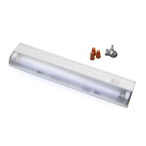 Westek 225 In T5 Fluorescent Under Cabinet Light Faes423hbwcc The Home Depot