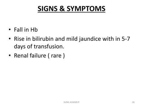 Blood Transfusion Reactions PPT