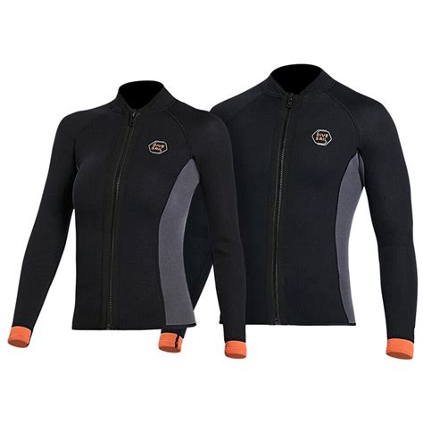 Men Women Mm Neoprene Jacket Top Scuba Diving Wet Suit Ebay