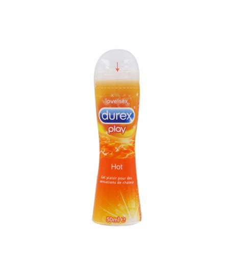 Durex Gel Lubrifiant Effet Chauffant Play Rouge Ml Pas Cher Chez