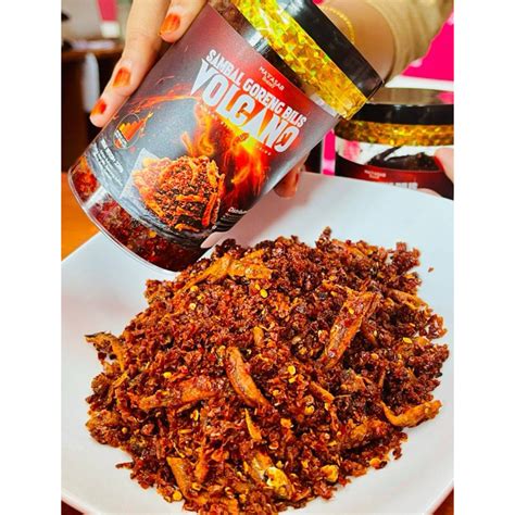 Premium Sambal Goreng Bilis Volcano Mamasab Sedap Murah Penambah