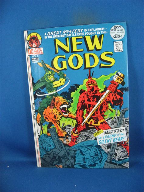 New Gods 7 Vf Kirby First Steppenwolf Darkseid 1972 Dc Comic Books