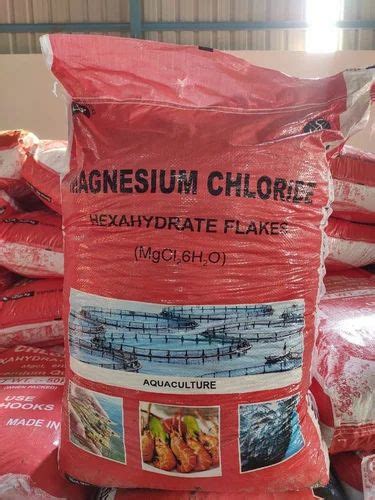 White Magnesium Chloride Flakes For Laboratory Grade Technical Grade