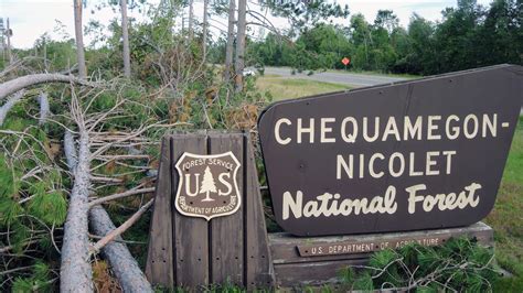 Chequamegon Nicolet National Forest Closing Recreation Camping Sites