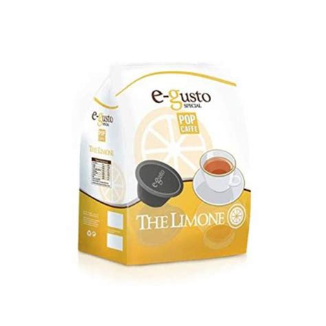 16 capsule Pop caffè Bevanda the al Limone compatibili dolce gusto