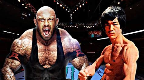 BRUCE LEE VS RYBACK CRAZY FIGHT EA SPORTS UFC 4 BRUCE LEE FIGHT