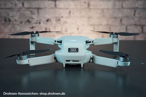 Dji Mini Drohnen Plakette Kennzeichen