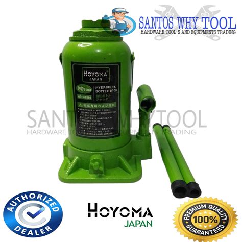 HOYOMA Japan 20Tons Hydraulic Bottle Jack Lazada PH