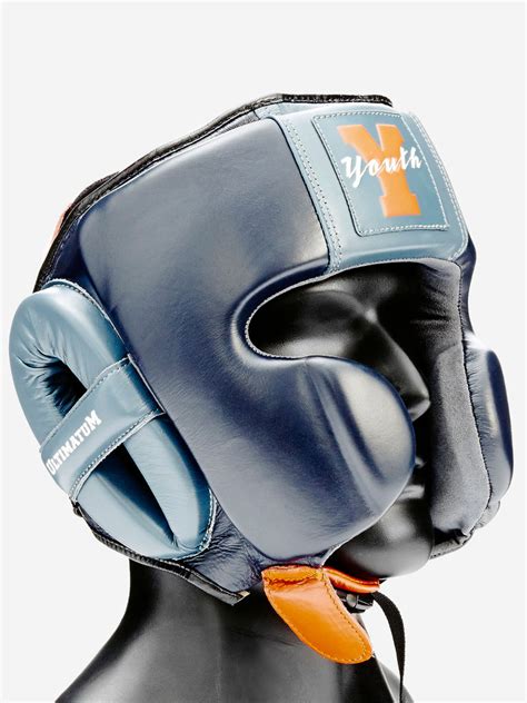 Детский боксёрский шлем мексиканского стиля ULTIMATUM BOXING YOUTH NAVY ...
