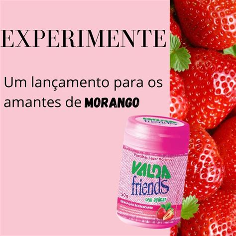 Pastilha Valda Friends Sabor Morango Pote X G Natocamp Distribuidora