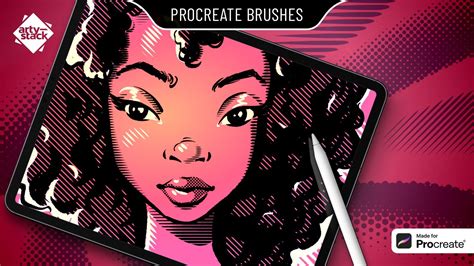 Halftone Brushes For Procreate Etsy