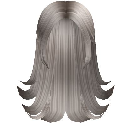 Y2K Lush Fluffy Long Popular Girl Hair Ash Blonde Roblox