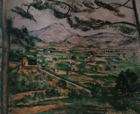 La Montagna Sainte Victoire Di Paul C Zanne