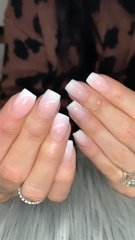 Ombré Nails Short Coffin Nails Coffin Nails Simple Nails Ombre