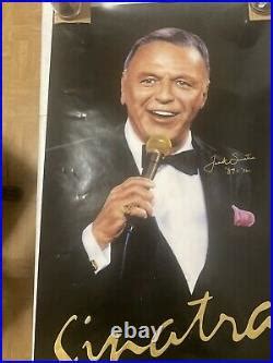 Original 1992 Frank Sinatra Concert Poster 17×31 Sands Atlantic City ...