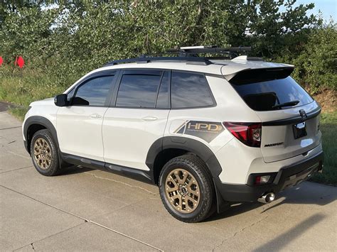 2022 White Trailsport HPD Bronze Honda Passport Forum