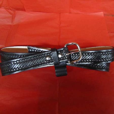 Belt Black Rope 1 1/4 Inch-bl Rope 1 1/4