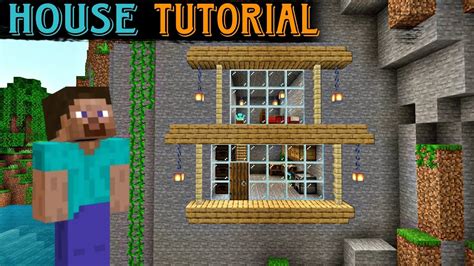 How To Build Mountain House Minecraft YouTube