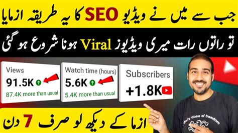 Seo Kaise Kare Youtube Seo Karne Ka Sahi Tarika Youtube Video