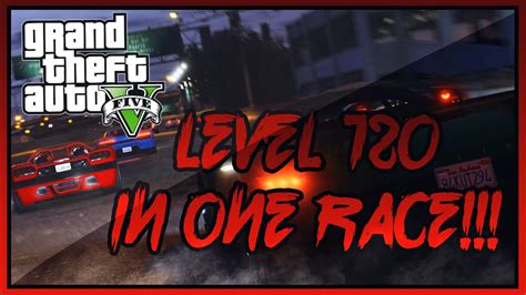 GTA 5 Online Rank 120 In One Race ZupahModz YouTube