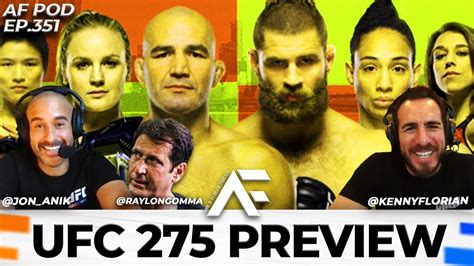 EP 351 Teixeira V Prochazka Preview Ray Longo Recap Picks For