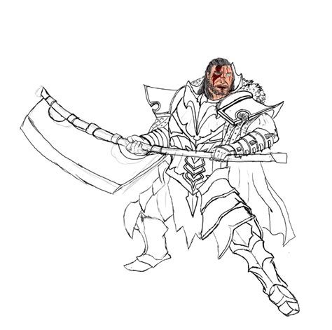 Oc Trying To Draw My Dnd Character Complete Beginner Helpcriticism