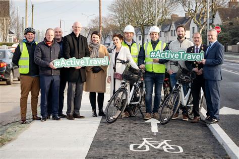 In Pictures More Cycle Lanes Introduced To Limerick In Latest Active
