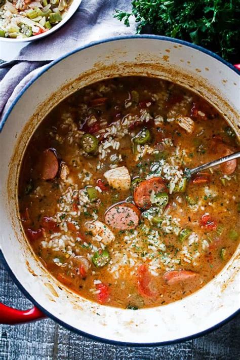 Cajun Chicken and Sausage Gumbo Recipe | Easy Gumbo Recipe