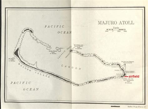 Milestones of the Pacific War, photos, maps, Majuro atoll