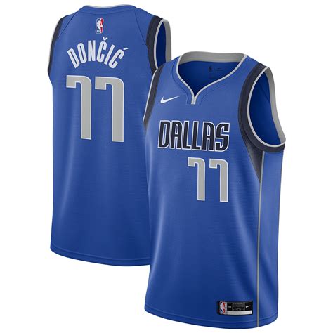 Mens Dallas Mavericks Nike Icon Swingman Jersey Luka Doncic Rebel Sport