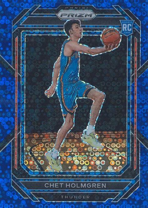 Chet Holmgren 2022 Prizm 266 Fast Break Blue 150 Price Guide Sports