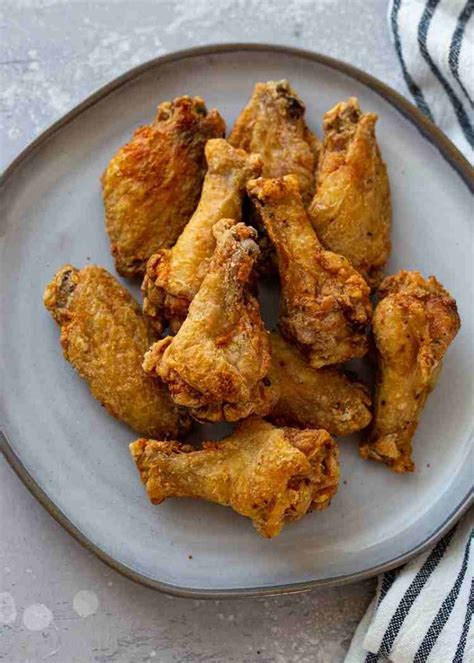 Air Fryer Crispy Chicken Wings At Home Cookwithshabss